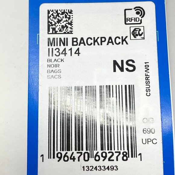 Adidas Originals Trefoil Monogram Jacquard Mini Backpack - Picture 8 of 11